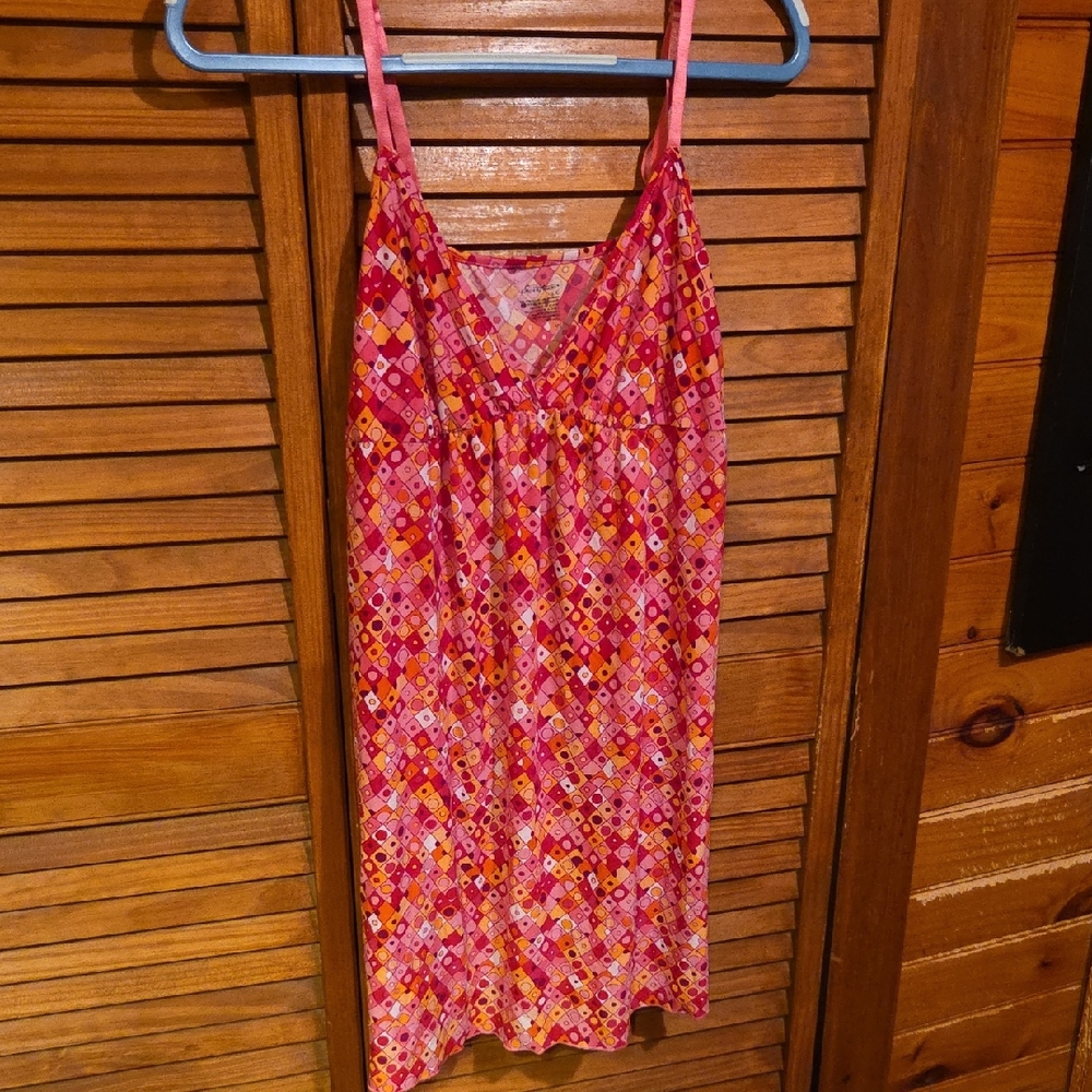 Secret Treasures Pink Geometric Chemise